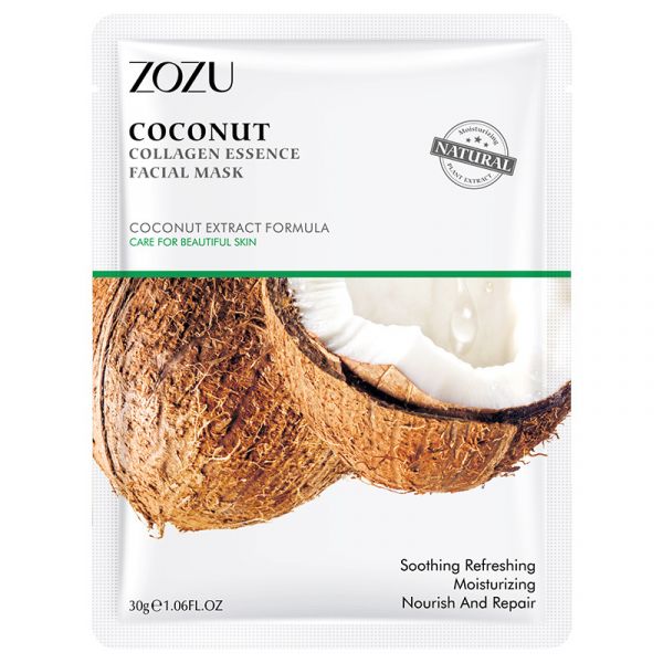 Revitalizing mask with coconut extract and collagen ZOZU (22521)